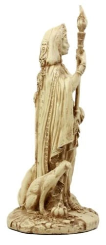 Hecate Goddess Statue from Curious Muse Crystals Tagged with goddess, hecate, sacred space, statue