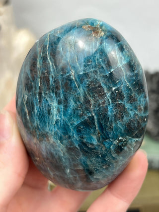 Blue Apatite and Garnet Freeform | Crystal Display