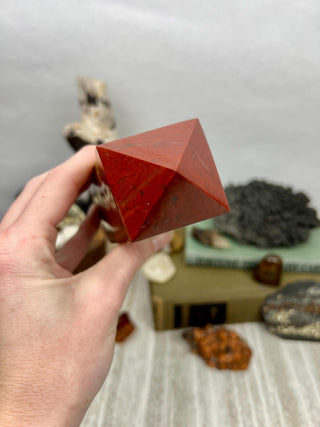 Red Jasper Square Tower | Crystal Tower