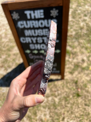Rainbow Fluorite Crystal Slab from Mexico