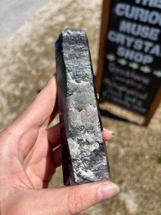 Semi-Raw Fluorite Tower from Mexico