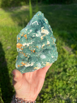Cubic Green Fluorite | Self-Standing | Madagascar