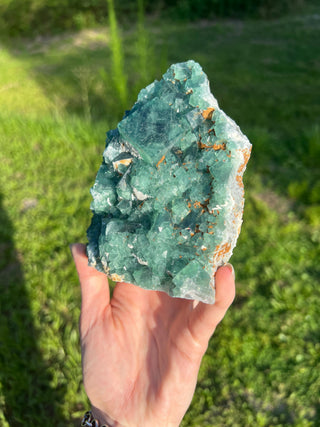 Cubic Green Fluorite | Self-Standing | Madagascar