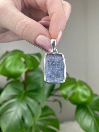 Grape Agate in Sterling Silver Pendant - GA4 from Curious Muse Crystals Tagged with botyroidal, chalcedony, Crystal healing, genuine crystal, grape agate, hide-notify-btn, jewelry, natural mineral, Pendant, purple, raw mineral, reiki crystal, Sterling