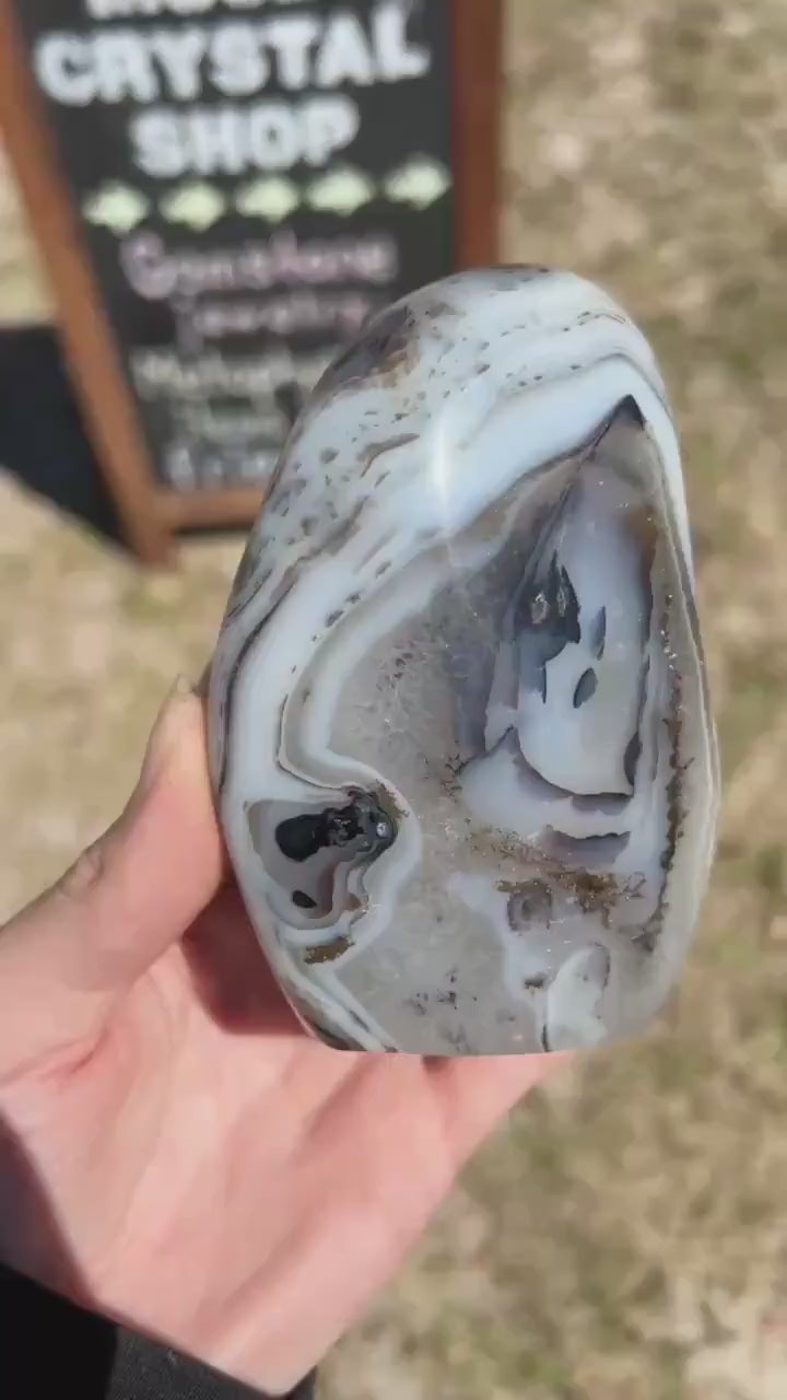 Dendritic Agate Freeform Crystal