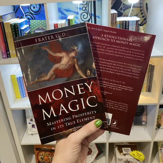 Money Magic: Manifesting Prosperity in its True Element from Llewellyn Publications for 17.99. Tagged with book, frater u d, money, money magic