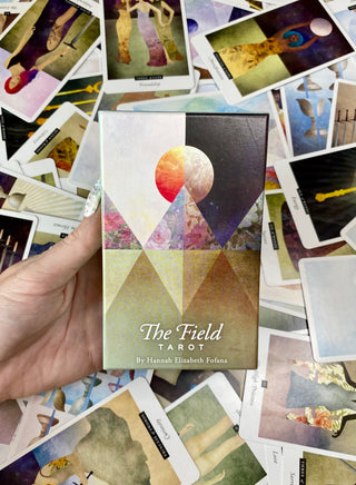 The Field Tarot Deck - Alternative Divination - Intuitive Modern Oracle from U.S. Games Systems, Inc for 22.95. Tagged with alternative tarot, botanical animal, deck, divination tool, dreamscape tarot, geometric oracle, intuitive divination, major arcana, modern witch, simple tarot, tarot, tarot deck, the field tarot, watercolor oracle, with guidebook
