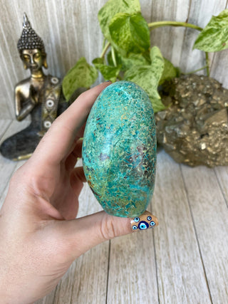 Peruvian Turquoise Freeform - Tranquility from Curious Muse Crystals Tagged with Crystal healing, freeform, genuine crystal, hide-notify-btn, natural mineral, peru, raw mineral, reiki crystal, turquoise