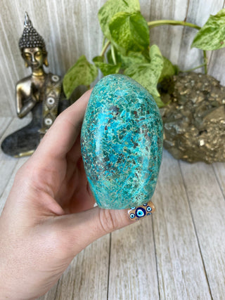 Peruvian Turquoise Freeform - Tranquility from Curious Muse Crystals Tagged with Crystal healing, freeform, genuine crystal, hide-notify-btn, natural mineral, peru, raw mineral, reiki crystal, turquoise
