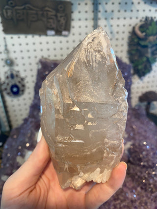 Elestial Fenster Quartz from Brazil - Self-Discovery from Curious Muse Crystals Tagged with clear, clear brazil quartz, elestial, Elestial Quartz, fenster, fenster quartz, hide-notify-btn