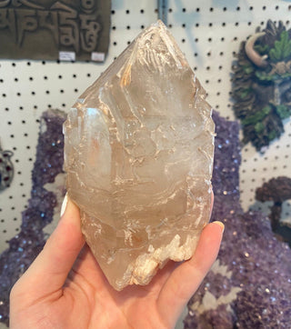 Elestial Fenster Quartz from Brazil - Self-Discovery from Curious Muse Crystals Tagged with clear, clear brazil quartz, elestial, Elestial Quartz, fenster, fenster quartz, hide-notify-btn