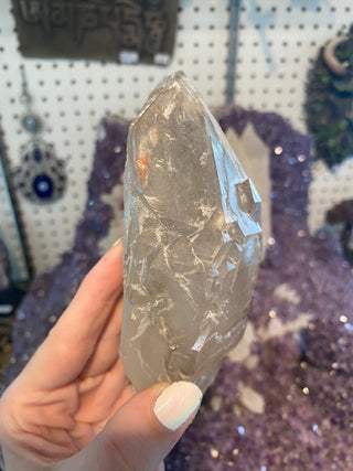 Elestial Fenster Quartz from Brazil - Self-Discovery from Curious Muse Crystals Tagged with clear, clear brazil quartz, elestial, Elestial Quartz, fenster, fenster quartz, hide-notify-btn
