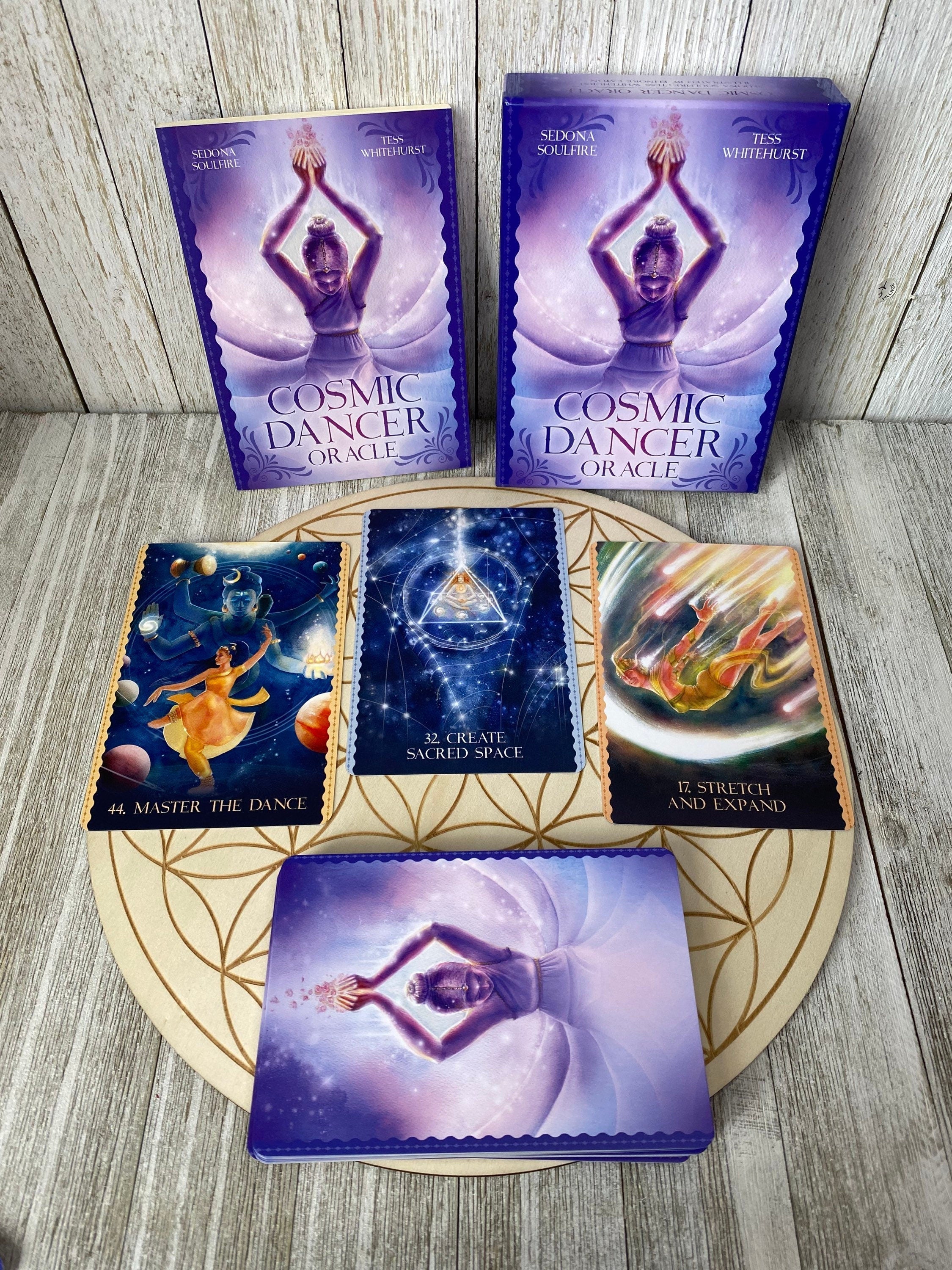 Cosmic Dancer Oracle Deck - Alternative Divination - Gilded Oracle Cards