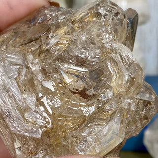 Elestial Fenster Quartz from Mexico | Self-Discovery from Curious Muse Crystals Tagged with clear, double terminated, elestial, enhydro, fenster, hide-notify-btn, mexico, quartz, yellow