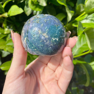 Grape Agate Sphere - Botryoidal Purple Chalcedony from Curious Muse Crystals Tagged with botyroidal, chalcedony, Crystal healing, genuine crystal, grape agate, hide-notify-btn, natural mineral, purple, raw mineral, reiki crystal, sphere