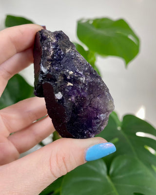 Múzquiz Fluorite from Esperanza Mine, Múzquiz, Mexico from Curious Muse Crystals Tagged with Crystal healing, fluorite, genuine crystal, hide-notify-btn, muzquiz fluorite, natural mineral, purple, raw mineral, reiki crystal, uv reactive
